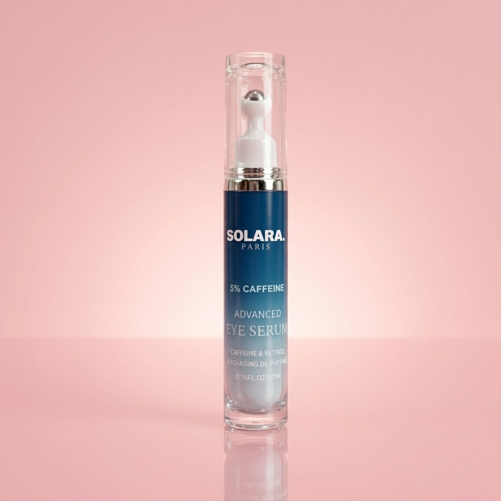 Caffeine & Retinol Under Eye Cream For Red Light Therapy