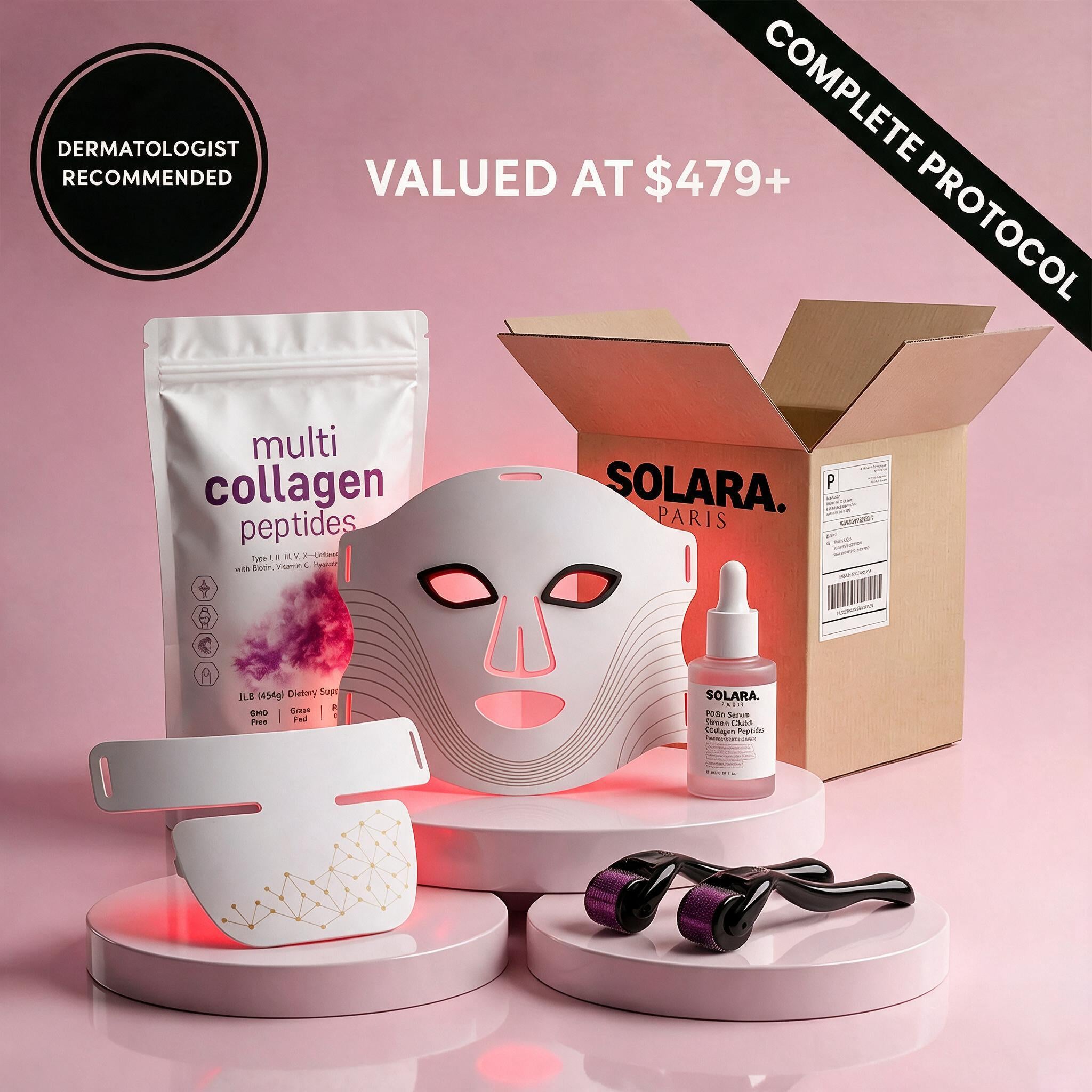 Solara Paris Red Light Therapy Mask